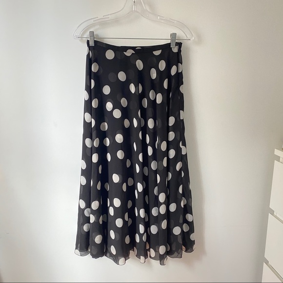 PAULE KA SS20 Long Polka Dot Skirt - Picture 2 of 3